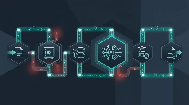 敏感法律材料在多节点 AI 链路中流转