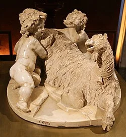 The goat who nursed a god