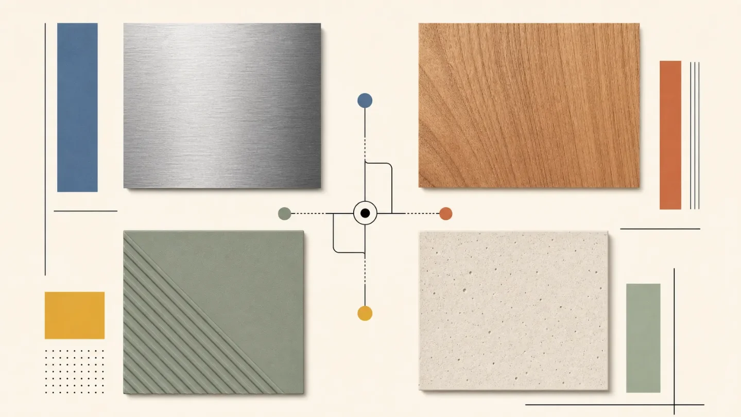 Material selection is a design decision, not a finish decision