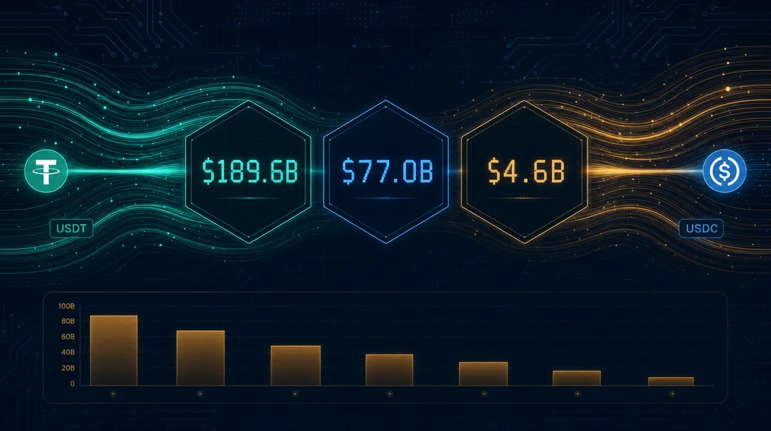 Stablecoin liquidity daily (May 17–19): $200M net contraction despite 500M USDC Solana mints