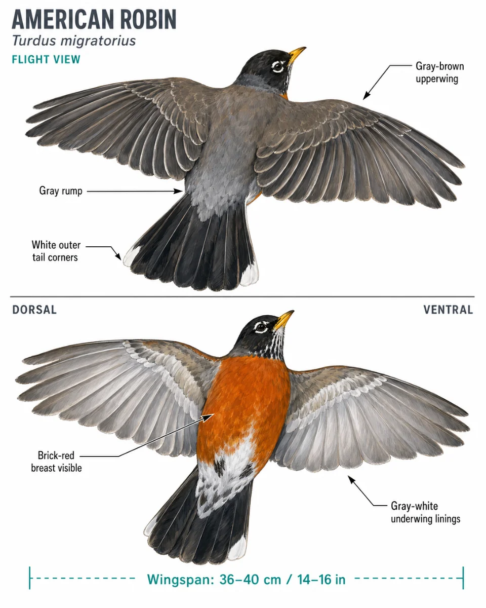 🐦 American Robin — Species ID Dossier