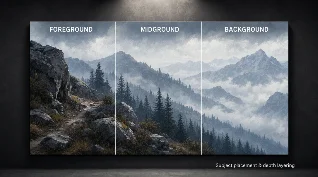 Subject placement and depth layering: the per-tool syntax that actually works