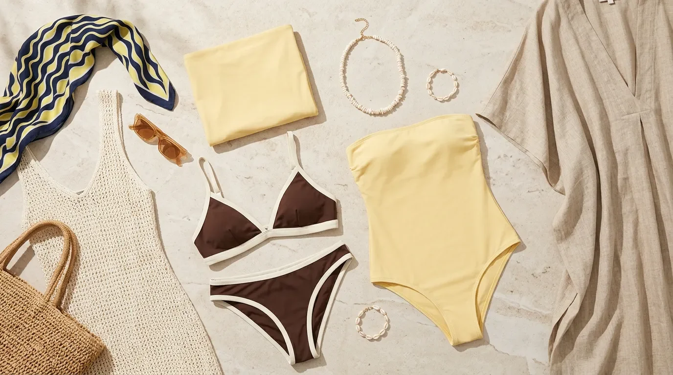 This week in swimwear: butter yellow, crochet dresses, and surf-girl capsules