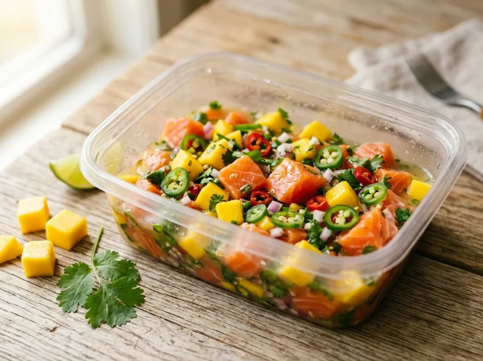 519 upvotes for Costco's salmon mango ceviche