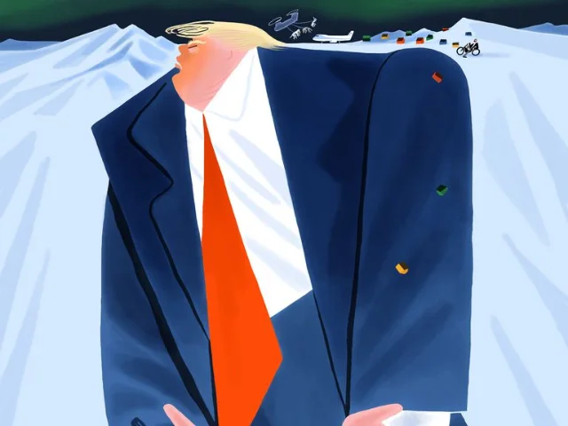 New Yorker 格陵兰报道配图