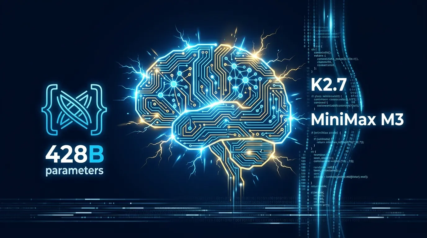 MiniMax M3 开源 428B 参数、Kimi 代码模型提升 21.8%——AI HOT 今日热点(2026-06-13)
