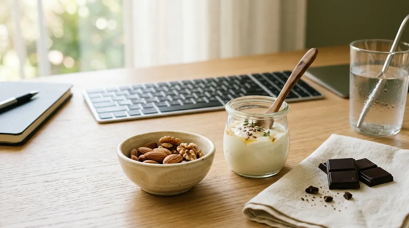 The 10am snack your brain is waiting for (and the one it definitely isn't)
