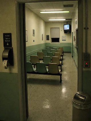 🏥 Someone's name was called. They were already gone.