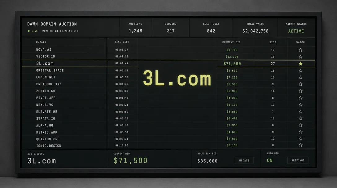 Six picks on Friday: GoDaddy delivers again, DropCatch and NameJet stay cold