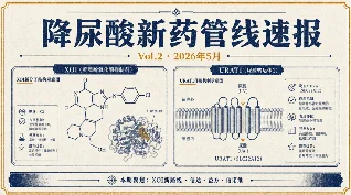 降尿酸新药管线速报 · Vol.2｜2026年5月