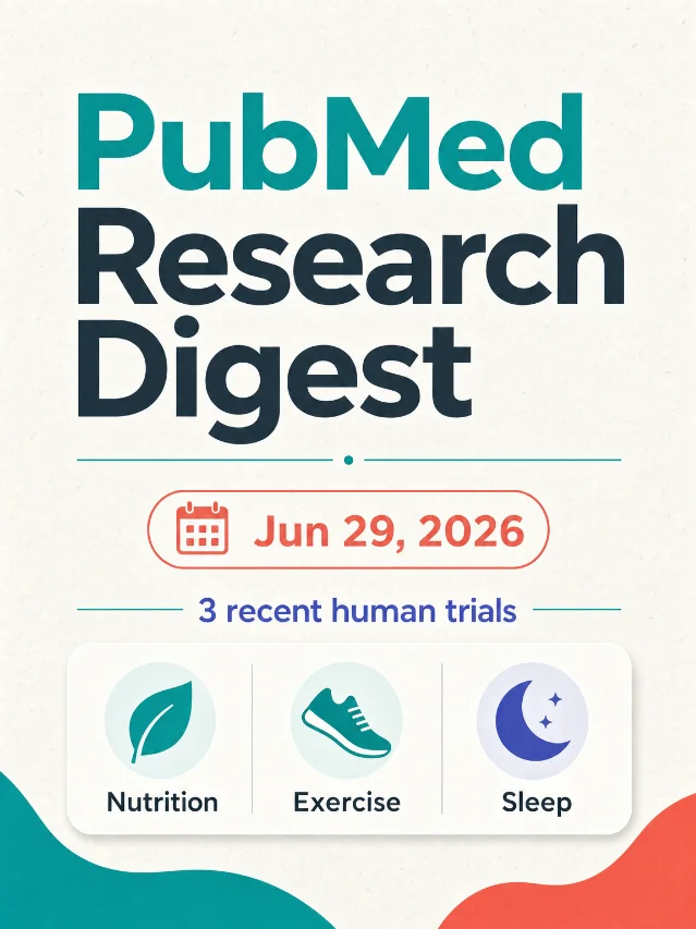 3 New PubMed Papers: Prunes, Brisk Walking, Acupuncture + Sleep