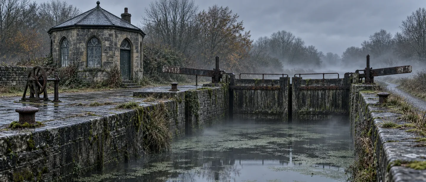The Tollhouse Past the Sluice Gate