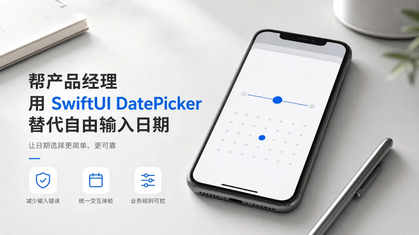 别让日期输入靠猜:用 AI + SwiftUI DatePicker 限定合法日期范围