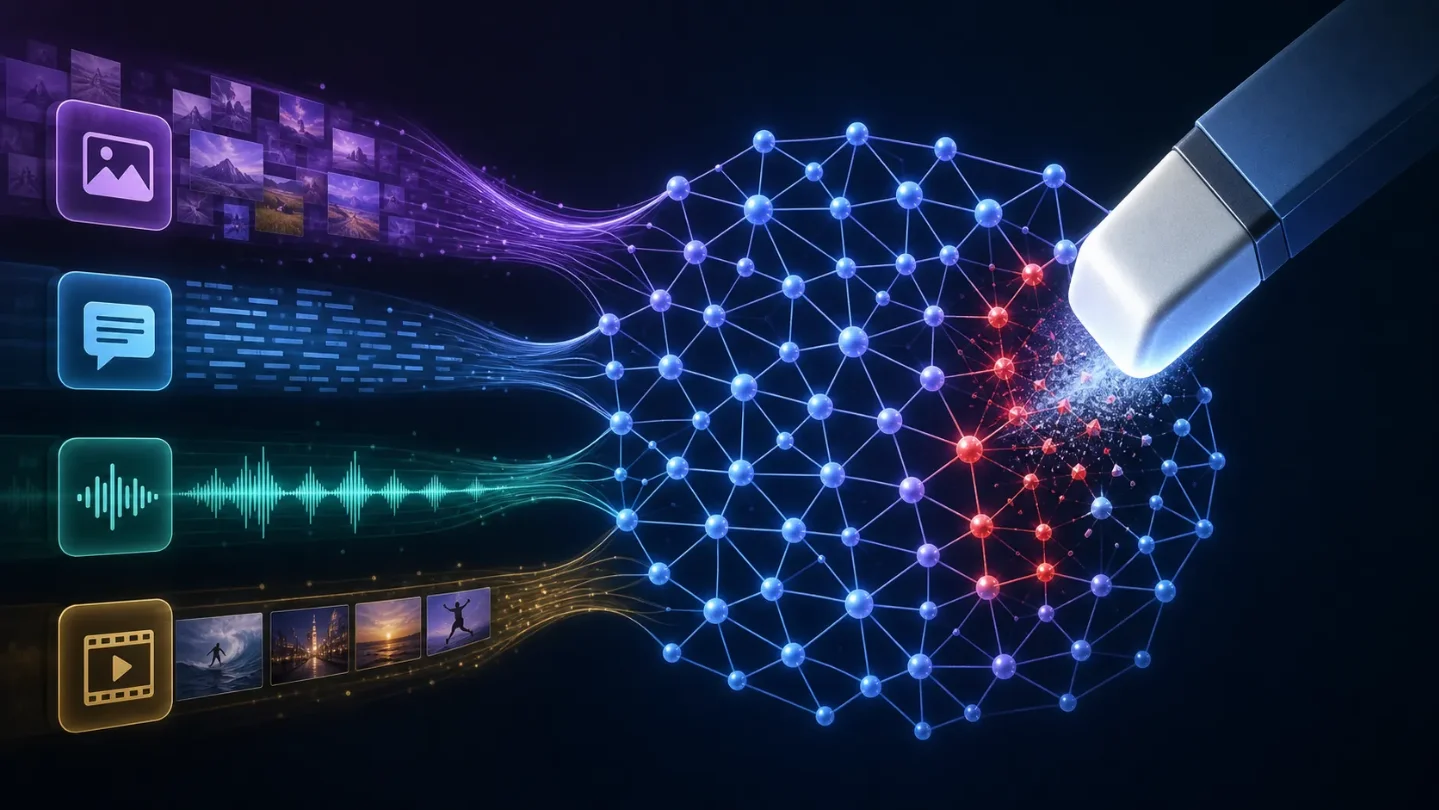 Multimodal unlearning makes deletion a systems problem