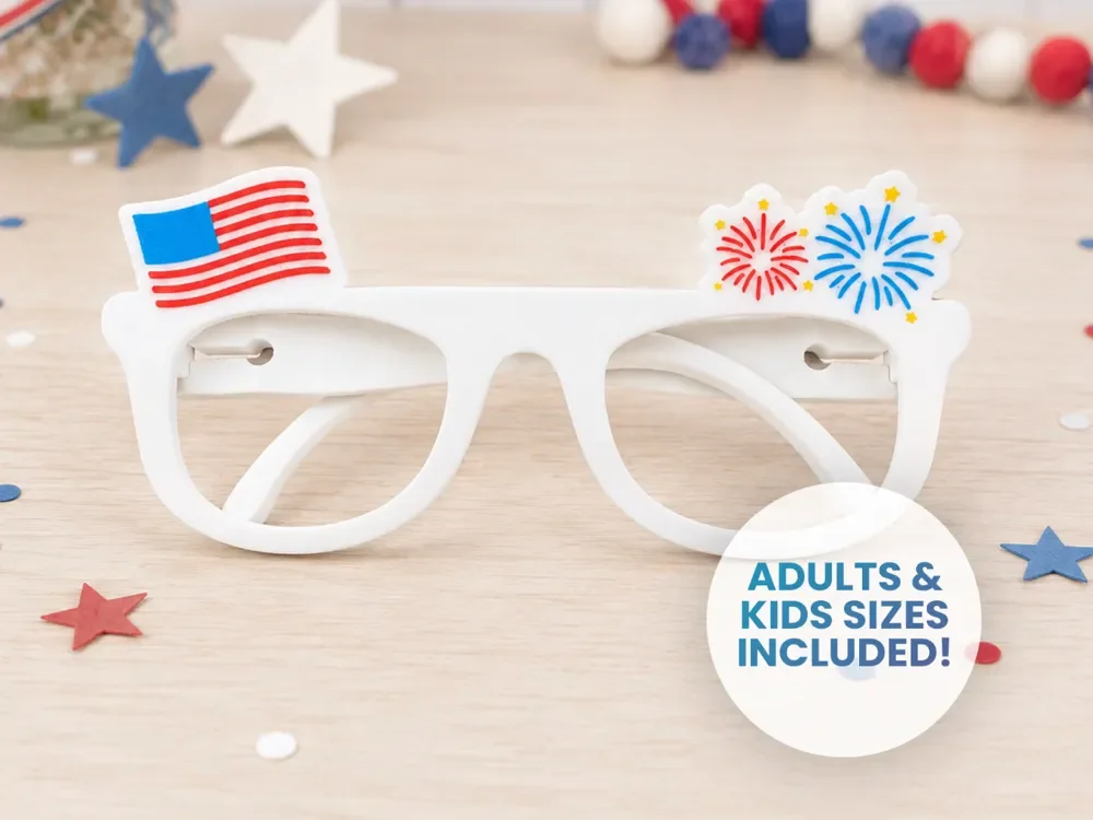 July 4 glasses: $4.99 commercial 3MF