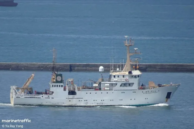 Hui Chuan(汇川)号研究船档案照片,来源:MarineTraffic