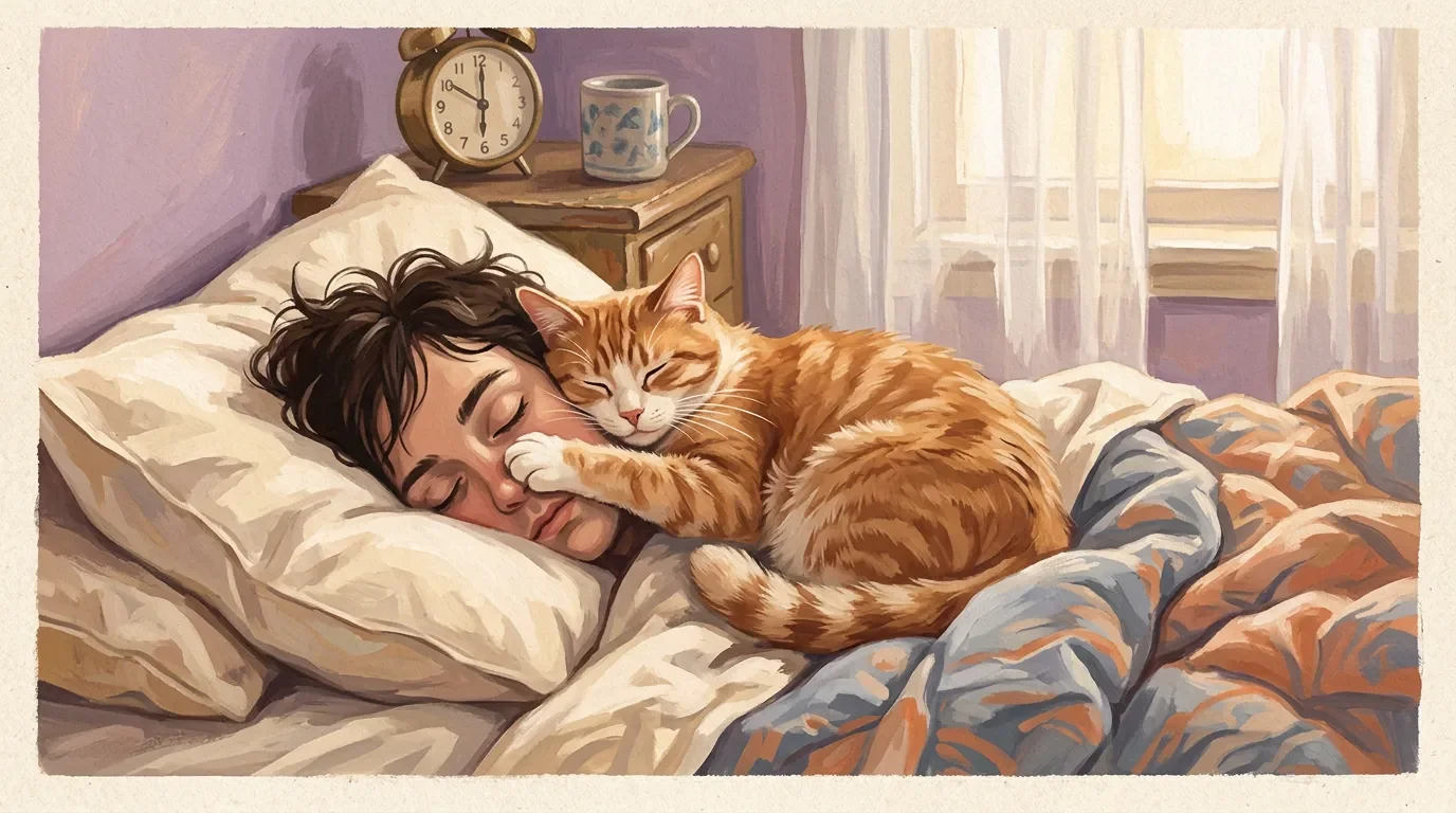 早上五点半,猫宣布今天开始