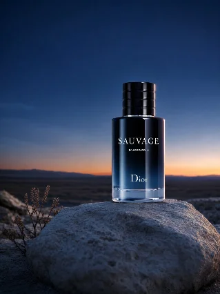 Dior Sauvage：把暮色压进蓝黑玻璃