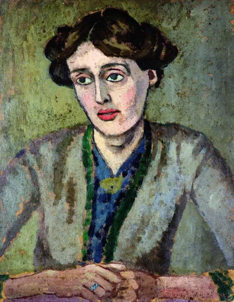 Portrait of Virginia Woolf by Roger Fry, c. 1917