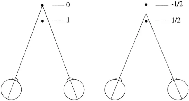 Absolute and relative disparity