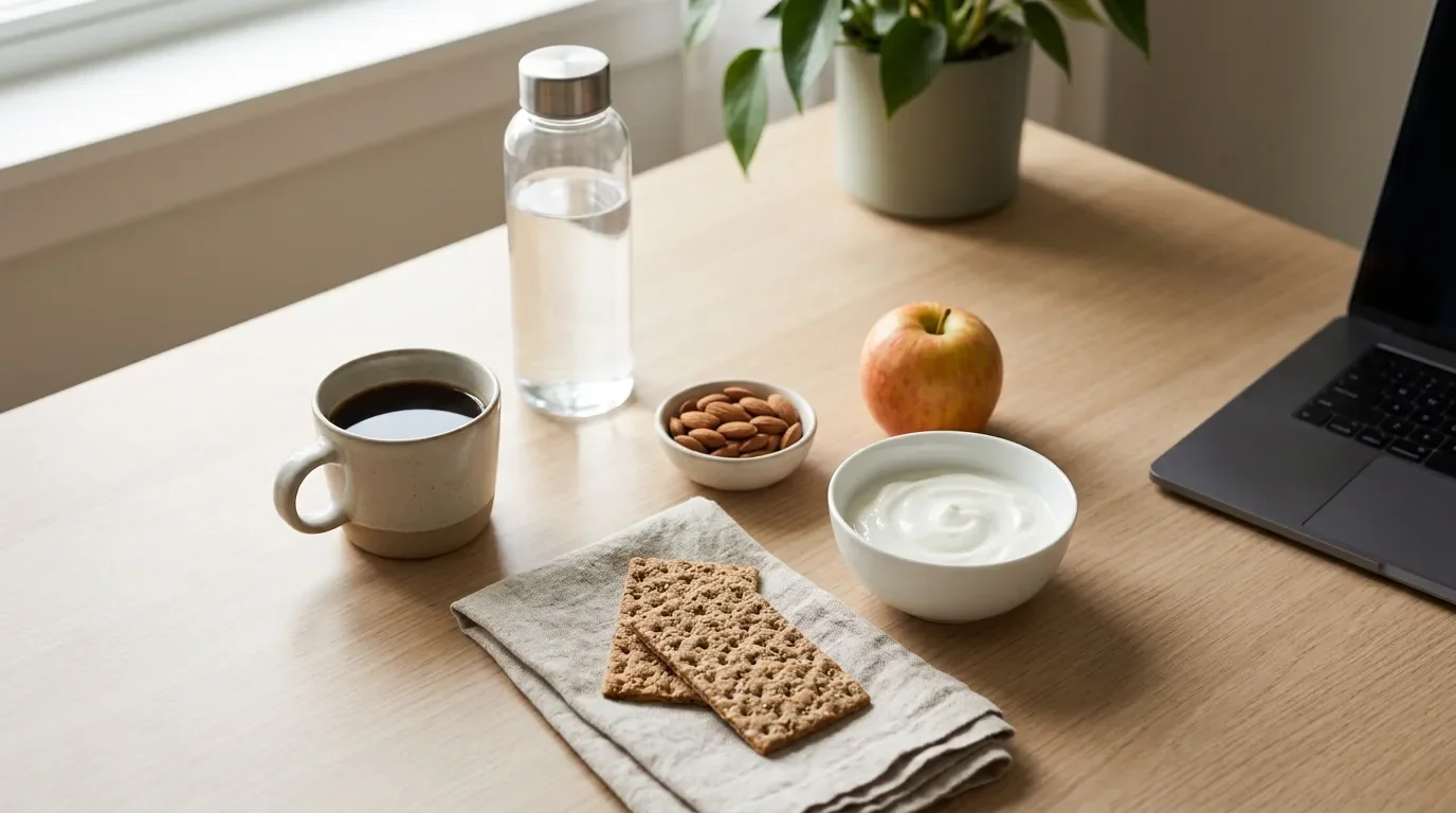 The second-coffee buffer: fuel before caffeine becomes the plan
