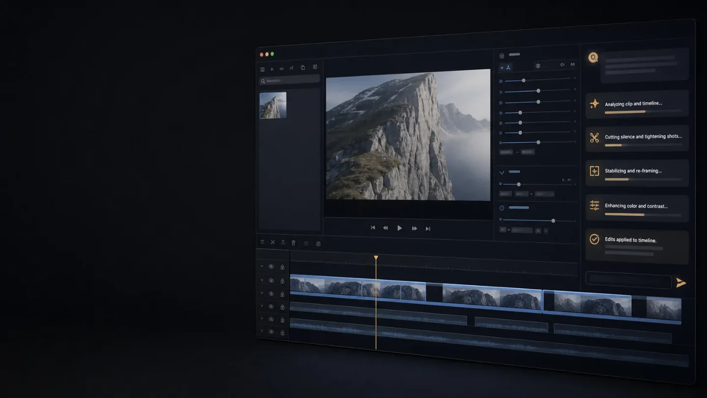 ShootClip lets Claude edit your video timeline, but "free" still means bringing an API key