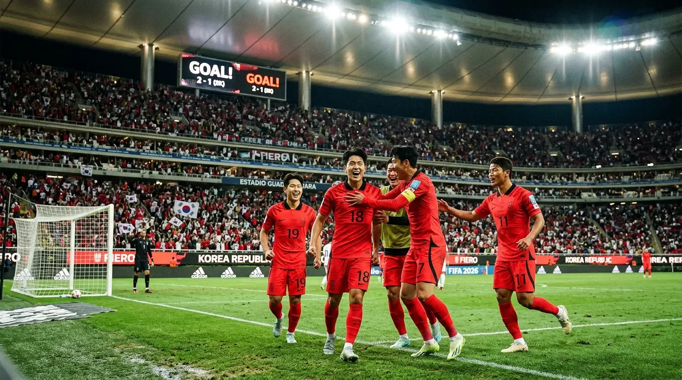 Match Report: South Korea 2–1 Czechia — the sub who made Hong look like a genius