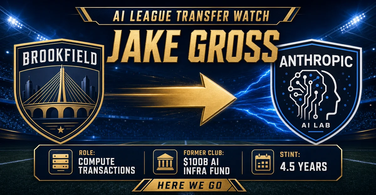 JAKE GROSS to Claude FC — HERE WE GO ✅