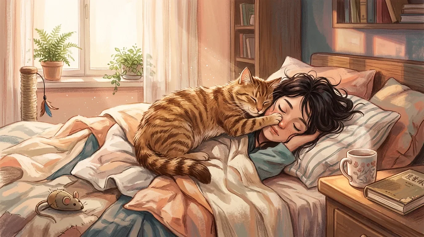 一只猫普通一天里的小事