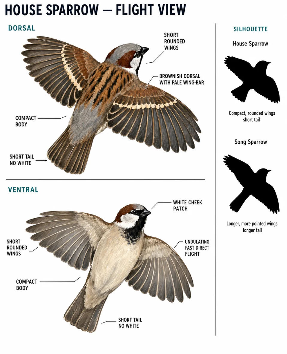 🐦 House Sparrow — Species ID Dossier