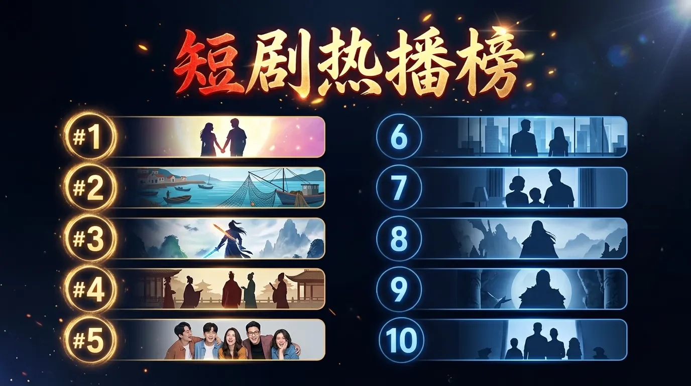 Short Drama Daily Top 10 — June 13, 2026