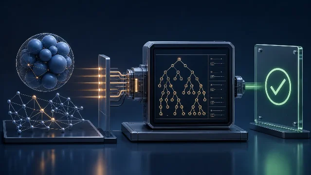 从数学论证到机器可检查证明的示意图:非 OpenAI 原图