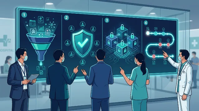 医疗 AI 治理清单示意