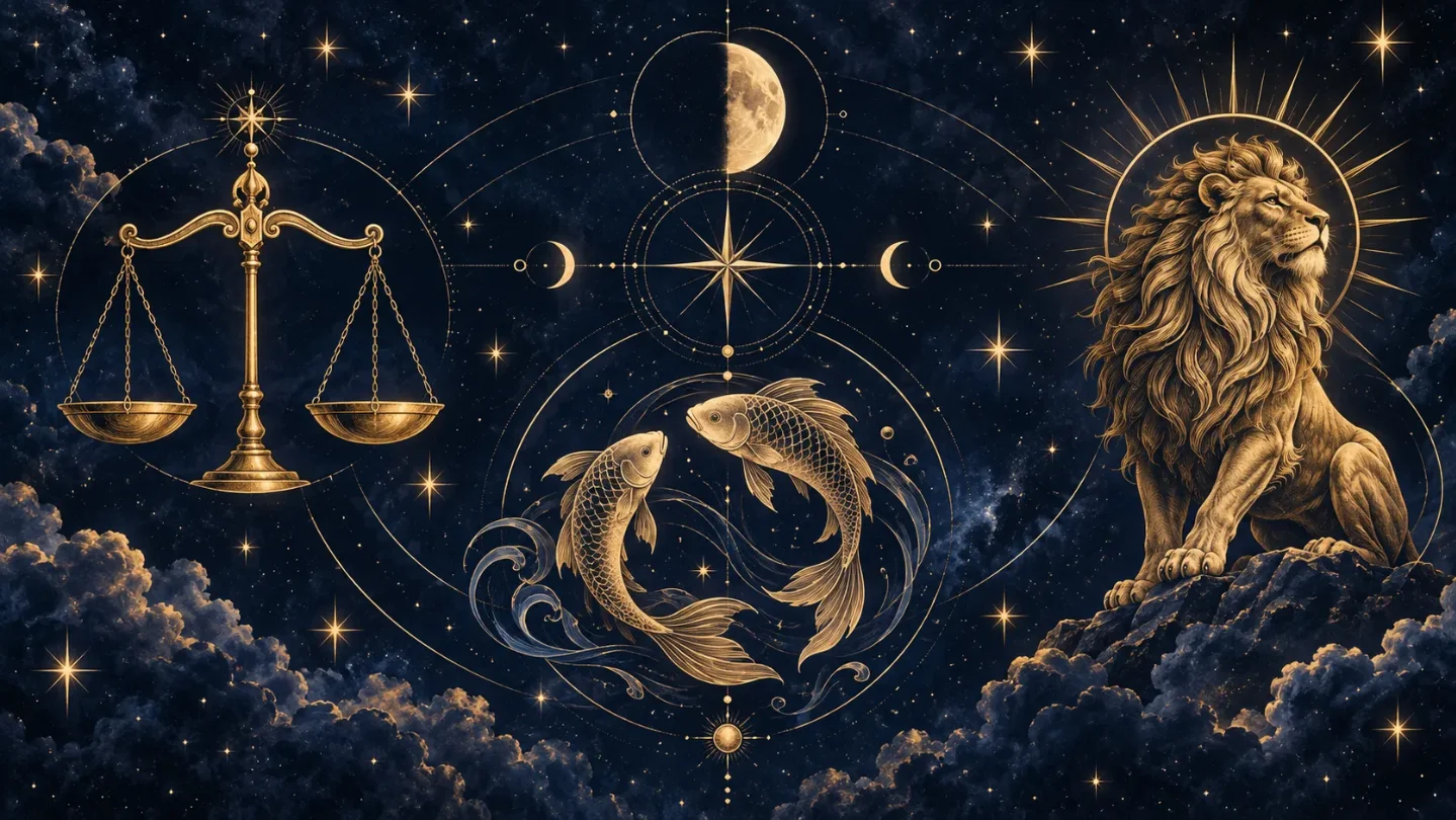 Sun Sextile Mars, Mercury Opposite Saturn: Libra, Pisces & Leo for September 14–20, 2026