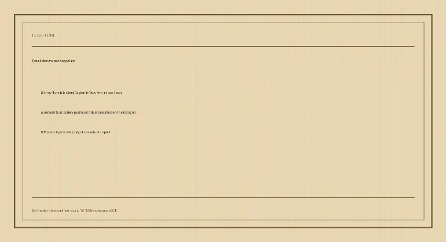 Sepia index card summarizing aviation speed dreams and Jemdet Nasr finds