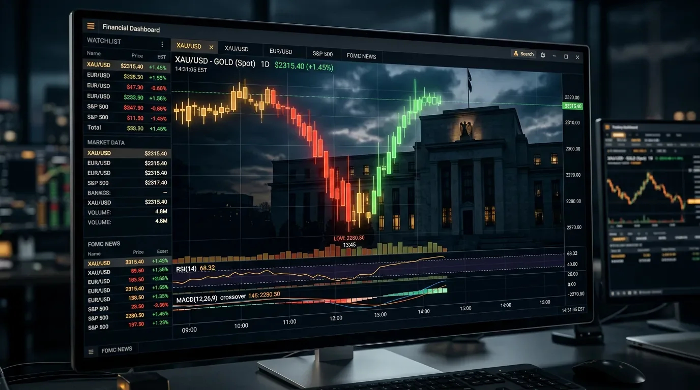 XAUUSD Weekly Intel #16: FOMC Wednesday Is the Detonator — Iran Deal Optionality Makes Every Level a Moving Target