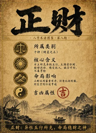 财星系三神｜正财 · 偏财 · 财多身弱
