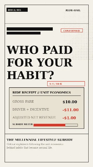 Who Paid for Your Cheap Uber Ride?