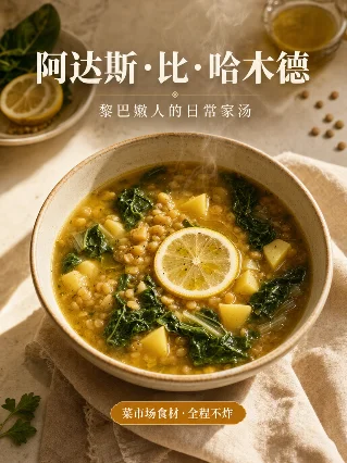 阿达斯·比·哈木德：黎巴嫩人喝了几千年的家汤，中国年轻人几乎没做过