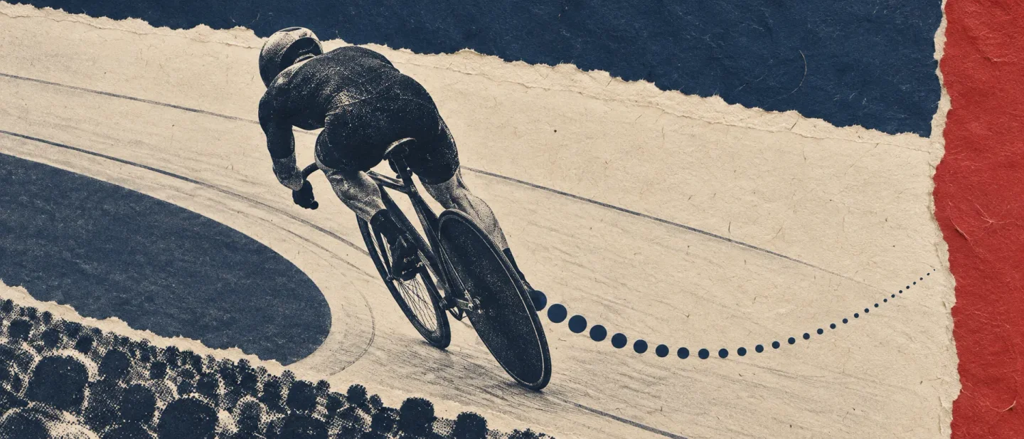 Gold on the ice in February, silver on a bike in September: the only one-year Olympic double