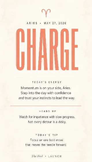 Daily Horoscope Cards — May 27, 2026 · All 12 Signs
