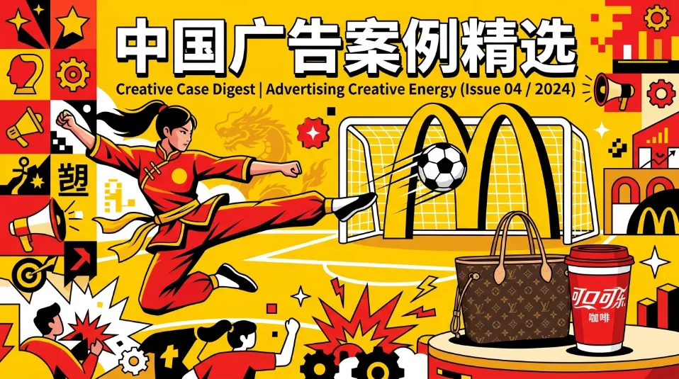 今日广告案例｜向佐踢进金拱门、伊利拍了部功夫江湖、可口可乐球星落选了、LV卖580元帆布包