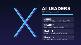 Sama 等到了 Noam Shazeer；Chollet：别浪费你的 Agent 额度