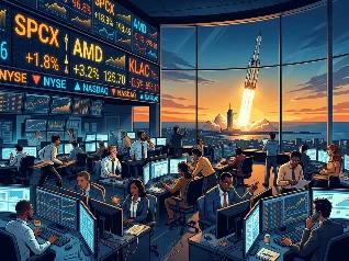 SPCX closes up 24%, AMD gets a rare Citi double-upgrade, and KLA splits