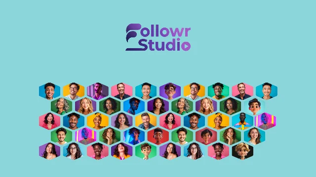 Followr Studio interface showing AI avatar creation and short video generation tools