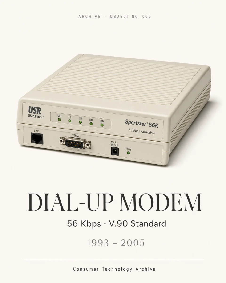 📡 Dial-Up Modem — Object No. 005