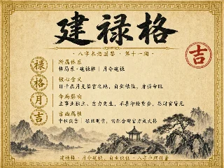 格局系三格｜建禄格 · 从旺格 · 从财格