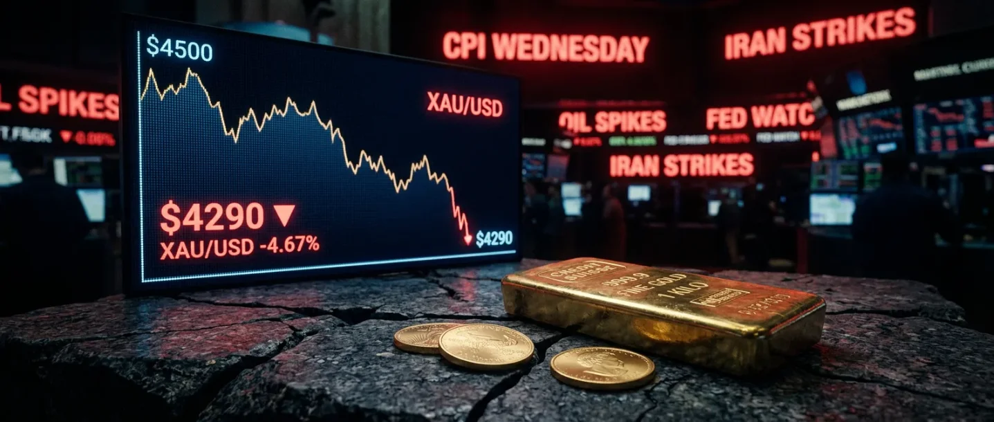 XAUUSD Weekly Intel #11: Monday Holds $4,341 — CPI Tomorrow Is the Only Number That Matters