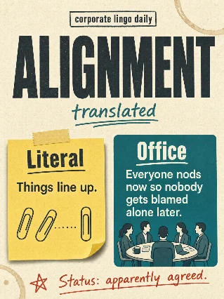 Alignment, translated