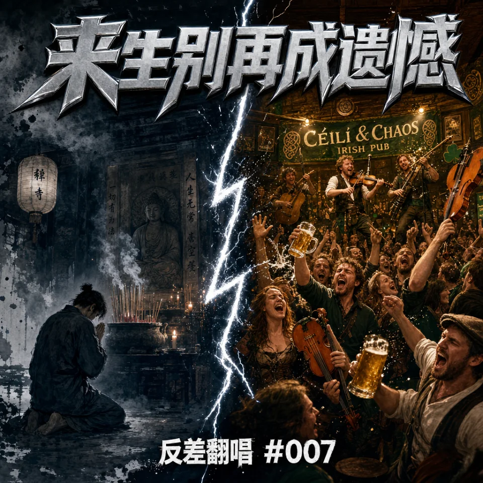 来生别再成遗憾（Celtic Folk Punk 版）｜抖音热榜反差翻唱 #007
